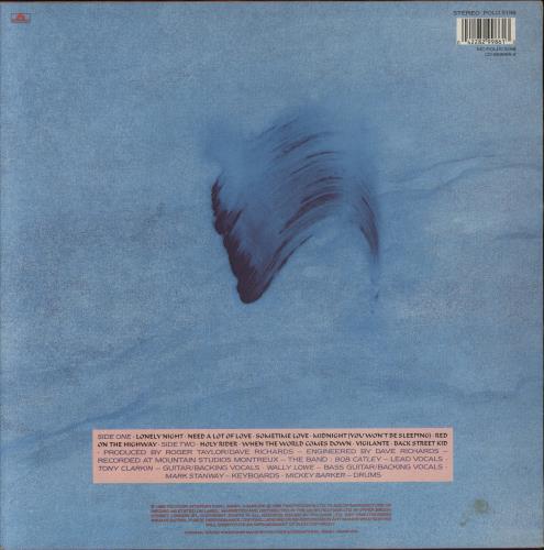 Magnum Vigilante vinyl LP album (LP record) UK MAGLPVI190684