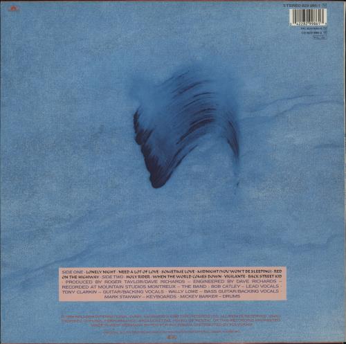 Magnum Vigilante vinyl LP album (LP record) German MAGLPVI479986