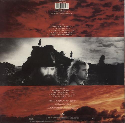 Magnum Wings Of Heaven - 3-Song Stickered sleeve vinyl LP album (LP record) UK MAGLPWI868424