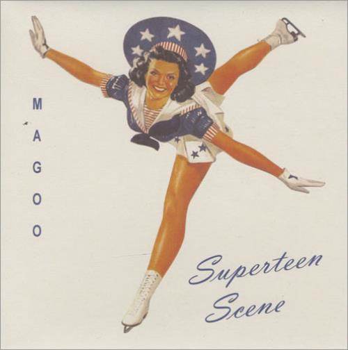 Magoo Superteen Scene - Autographed 7" vinyl single (7 inch record / 45) UK MG007SU433771