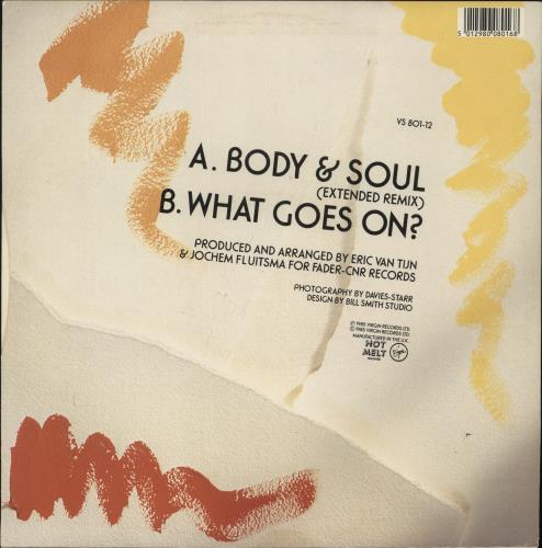 Mai Tai Body & Soul (Extended Remix) 12" vinyl single (12 inch record / Maxi-single) UK MAI12BO516031
