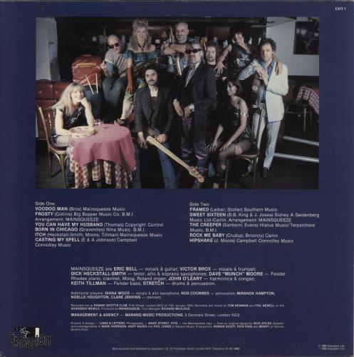 Mainsqueeze Live vinyl LP album (LP record) UK ODKLPLI654561