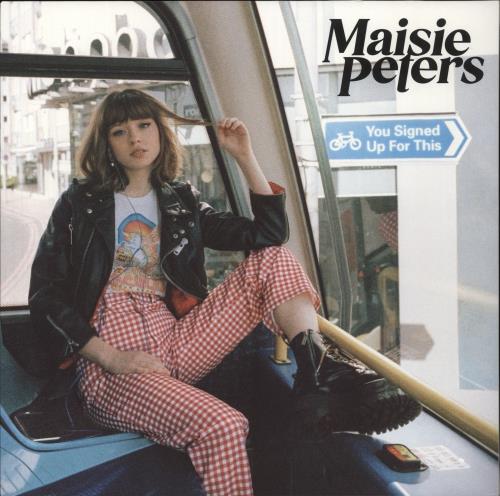 Maisie Peters You Signed Up For This - White Vinyl + Signed Print vinyl LP album (LP record) UK 3DPLPYO787070
