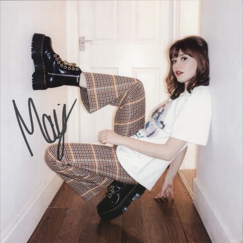 Maisie Peters You Signed Up For This - White Vinyl + Signed Print vinyl LP album (LP record) UK 3DPLPYO787070