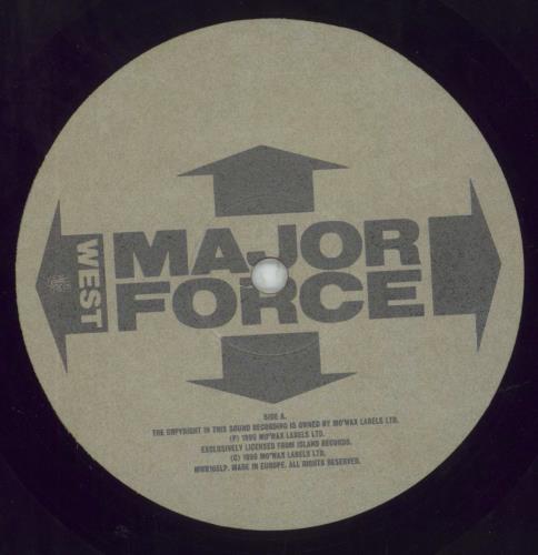 Major Force West 93-97 [Ninety Three..] 2-LP vinyl record set (Double LP Album) UK 7GJ2LNI853758