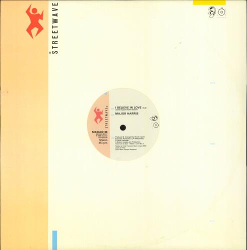 Major Harris I Believe In Love 12" vinyl single (12 inch record / Maxi-single) UK OGK12IB805334