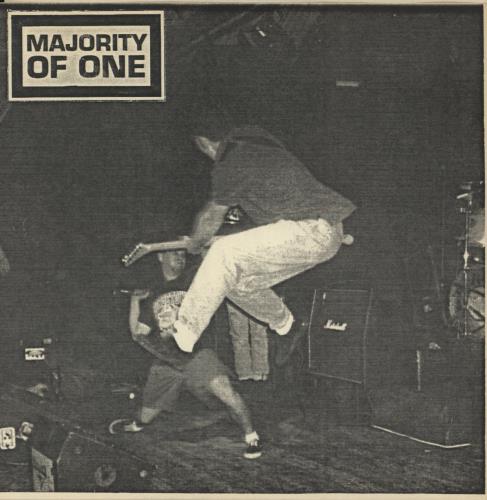 Majority Of One One Man 7" vinyl single (7 inch record / 45) US 6ZL07ON868379