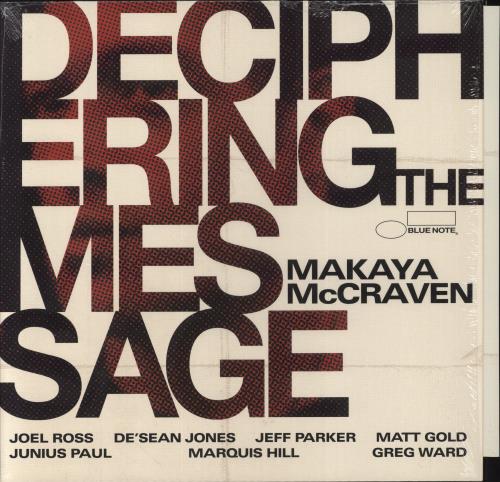 Makaya McCraven Deciphering The Message vinyl LP album (LP record) UK 7B1LPDE859418