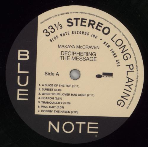 Makaya McCraven Deciphering The Message vinyl LP album (LP record) UK 7B1LPDE859418