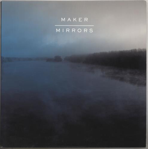 Maker Mirrors - Blue and Black vinyl vinyl LP album (LP record) US N0OLPMI740410