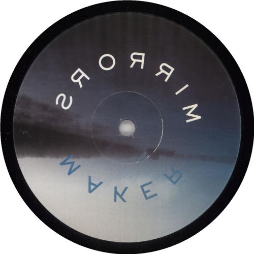 Maker Mirrors - Blue and Black vinyl vinyl LP album (LP record) US N0OLPMI740410