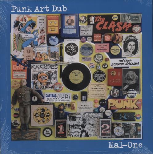 MAL-ONE Punk Art Dub vinyl LP album (LP record) UK 3ZOLPPU874611