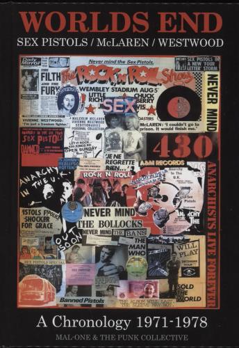 MAL-ONE Worlds End - Sex Pistols/McLaren/Westwood - A Chronology 1971-1978 book UK 3ZOBKWO874630