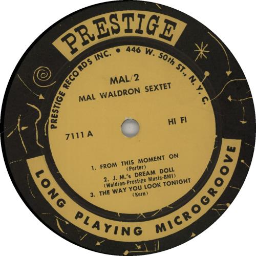 Mal Waldron Mal-2 - 1st - DG vinyl LP album (LP record) US M/WLPMA651560