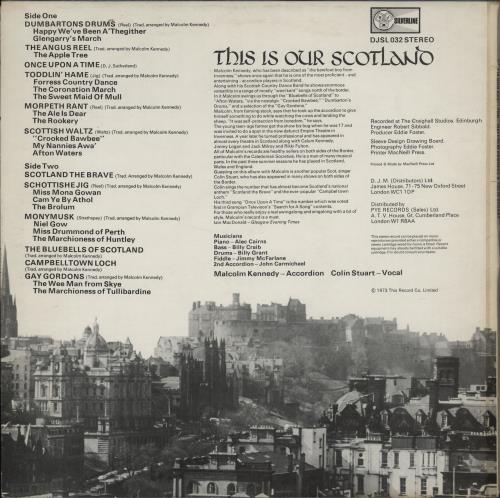Malcolm Kennedy This Is Our Scotland vinyl LP album (LP record) UK 2CNLPTH762470