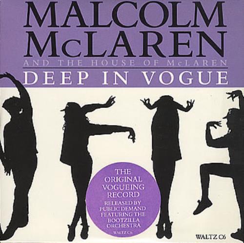 Malcolm McLaren Deep In Vogue CD single (CD5 / 5") UK MALC5DE63768