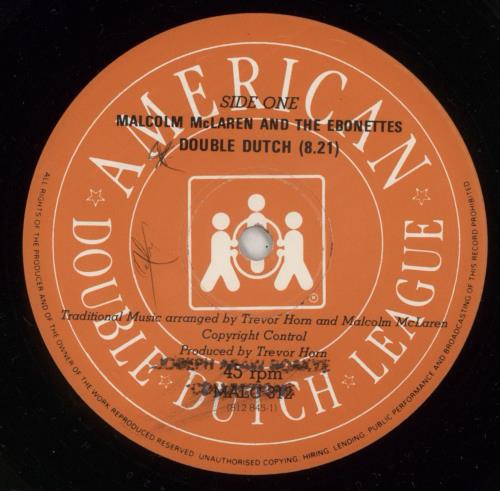 Malcolm McLaren Double Dutch 12" vinyl single (12 inch record / Maxi-single) UK MAL12DO183278