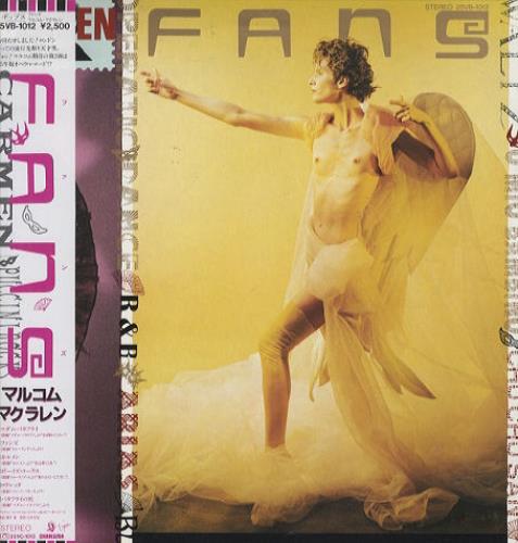 Malcolm McLaren Fans vinyl LP album (LP record) Japanese MALLPFA212699