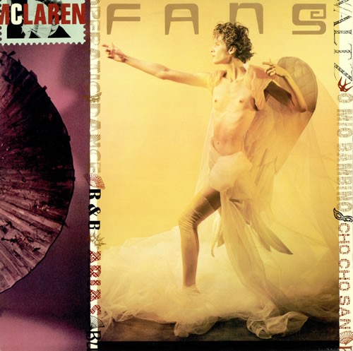 Malcolm McLaren Fans vinyl LP album (LP record) US MALLPFA467622