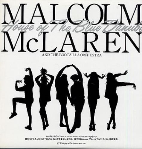 Malcolm McLaren House Of The Blue Danube 12" vinyl single (12 inch record / Maxi-single) Japanese MAL12HO300139