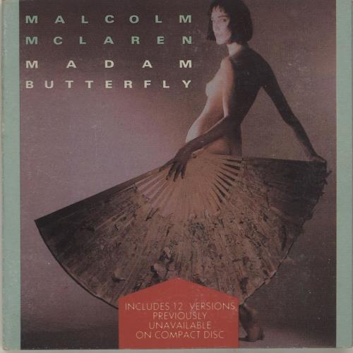 Malcolm McLaren Madam Butterfly 3" CD single (CD3) UK MALC3MA80312