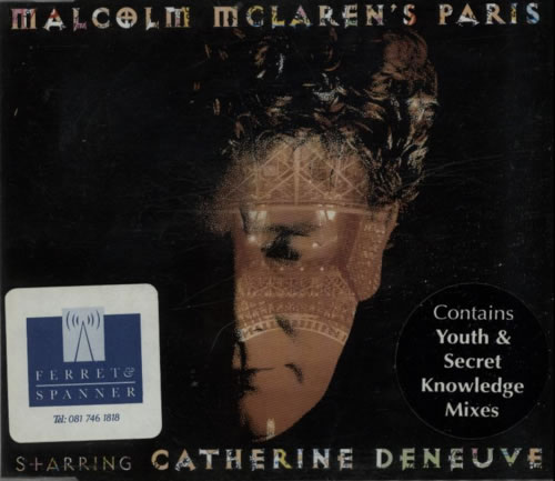Malcolm McLaren Paris Paris CD single (CD5 / 5") UK MALC5PA613181