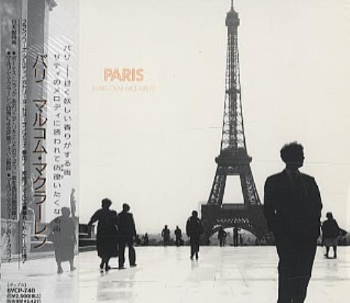 Malcolm McLaren Paris CD album (CDLP) Japanese MALCDPA143729