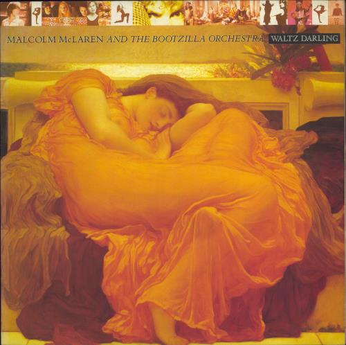 Malcolm McLaren Waltz Darling - Gold promo stamped vinyl LP album (LP record) UK MALLPWA771177