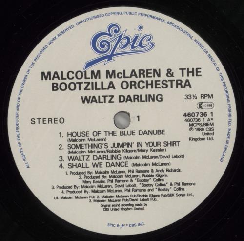 Malcolm McLaren Waltz Darling vinyl LP album (LP record) UK MALLPWA495775