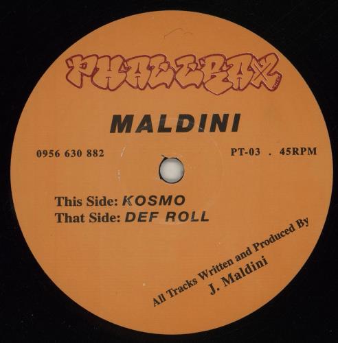 Maldini Kosmo 12" vinyl single (12 inch record / Maxi-single) UK 2F612KO758988