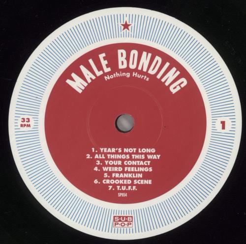 Male Bonding Nothing Hurts vinyl LP album (LP record) UK M5OLPNO506006