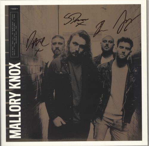 Mallory Knox Mallory Knox - Aztec Gold Vinyl + Autographed vinyl LP album (LP record) UK OGWLPMA736013
