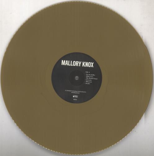 Mallory Knox Mallory Knox - Aztec Gold Vinyl + Autographed vinyl LP album (LP record) UK OGWLPMA736013