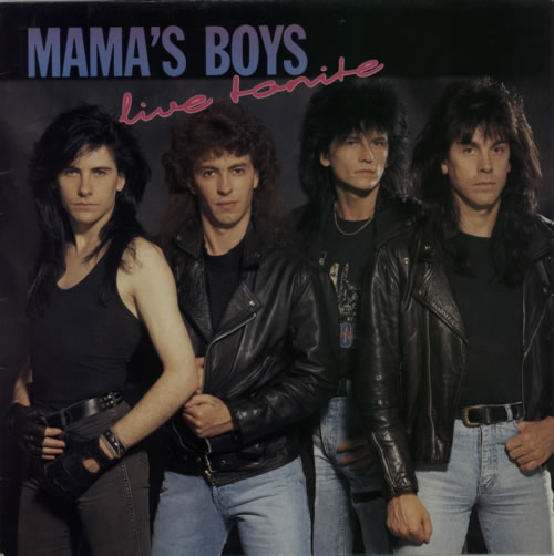 Mama's Boys Live Tonite vinyl LP album (LP record) UK MAMLPLI587545