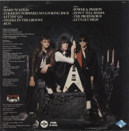 Mama's Boys Power And Passion + 12" Picture Disc + Sticker 2-LP vinyl record set (Double LP Album) UK MAM2LPO878693