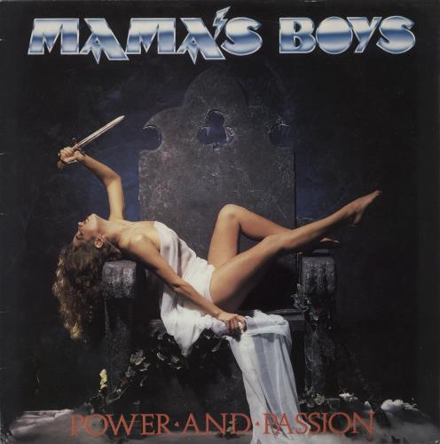 Mama's Boys Power And Passion vinyl LP album (LP record) UK MAMLPPO190686