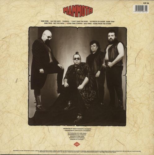Mammoth Mammoth vinyl LP album (LP record) UK MMOLPMA656032