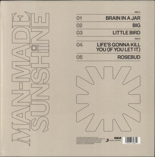 Man-Made Sunshine Man-Made Sunshine - Orange Vinyl 12" vinyl single (12 inch record / Maxi-single) UK 8BU12MA860274