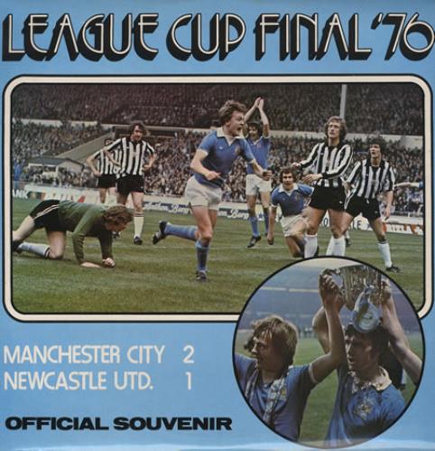 Manchester City F.C. League Cup Final '76 vinyl LP album (LP record) UK GCGLPLE374624