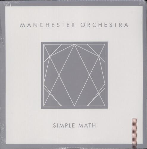 Manchester Orchestra Simple Math - White Vinyl vinyl LP album (LP record) US NYVLPSI871823