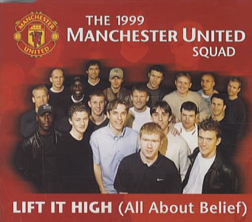 Manchester United FC Lift It High CD single (CD5 / 5") UK MFSC5LI176551