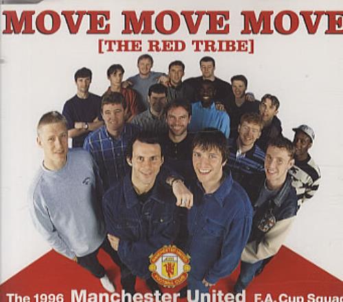 Manchester United FC Move Move Move CD single (CD5 / 5") UK MFSC5MO65917