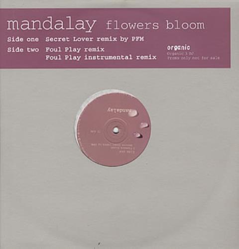 Mandalay Flowers Bloom 12" vinyl single (12 inch record / Maxi-single) UK MDL12FL196289
