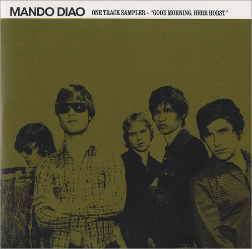Mando Diao Good Morning, Herr Horst CD single (CD5 / 5") UK MDJC5GO496227