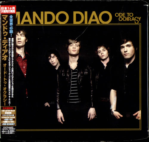Mando Diao Ode To Ochracy CD album (CDLP) Japanese MDJCDOD503296