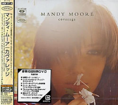 Mandy Moore Coverage 2-disc CD/DVD set Japanese MDM2DCO279977