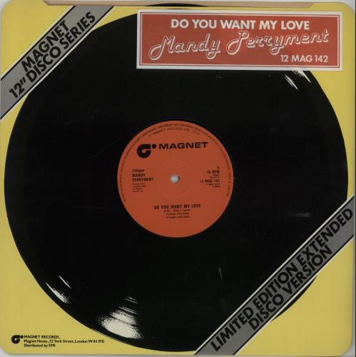 Mandy Perryment Do You Want My Love 12" vinyl single (12 inch record / Maxi-single) UK OD612DO649817
