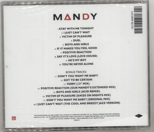 Mandy Smith Mandy - Sealed CD album (CDLP) UK MDYCDMA464231
