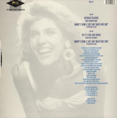 Mandy Smith Victim Of Pleasure 12" vinyl single (12 inch record / Maxi-single) UK MDY12VI46221