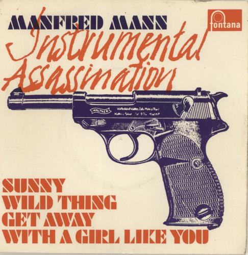 Manfred Mann Instrumental Assassination EP - VG 7" vinyl single (7 inch record / 45) UK MFM07IN693557